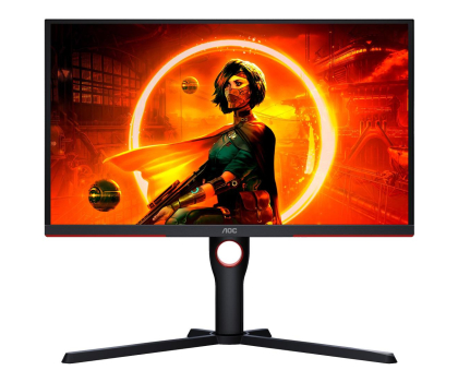 Monitor LED 24" (23,5"-26,4") AOC 24.5" 25G3ZM/BK Czarny